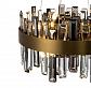Подвесная люстра Indigo Ritmo 12006/8P Brass V000037 - фото №3