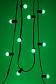 Лампа светодиодная ЭРА E27 1W 3000K зеленая ERAGL45-E27 Б0049574 - фото №5