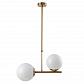 Подвесной светильник Crystal Lux Feliz SP2 Bronze/White - фото №1