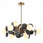 Подвесная люстра Lumien Hall Ilmari LH4136/12P-BR-BK - фото №1