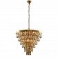 Подвесная люстра Crystal Lux Abigail SP-PL15 D620 GOLD/AMBER - фото №1