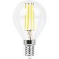 Лампа светодиодная филаментная Feron E14 9W 2700K Шар Прозрачная LB-509 38001 - фото №1