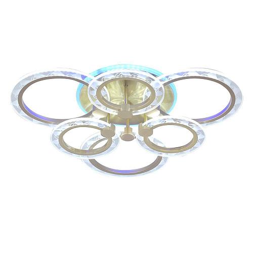 Потолочная люстра Seven Fires Talek SF7054/7C-SGD-RGB