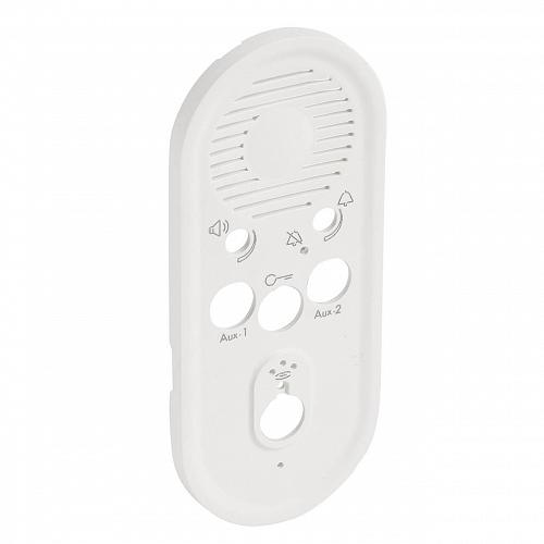 Лицевая панель Legrand Celiane аудиоблока внутреннего дополнительного белая 068207