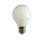 Лампа светодиодная филаментная Volpe E27 6W 3000K матовая LED-G45-6W/3000K/E27/FR/SLF UL-00008306 - фото №1