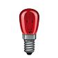 Лампа накаливания миниатюрная Paulmann Е14 15W красная 80011 - фото №1
