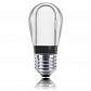 Лампа светодиодная E27 1,5W 2200K прозрачная 057-233 - фото №1