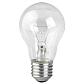 Лампа накаливания ЭРА E27 60W 2700K прозрачная A50 60-230-E27 (гофра) Б0039118 - фото №1