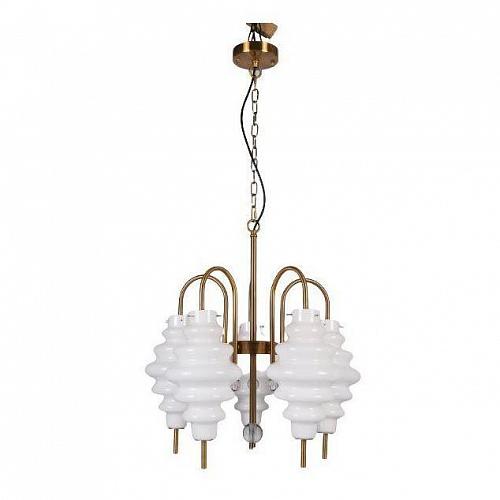 Подвесная люстра Elvan LU-7628/5-Е27-Gl