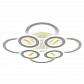 Потолочная светодиодная люстра Profit Light 8005/4+4 WHT - фото №1
