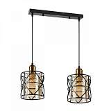 Подвесной светильник IMEX MD.78778-2-P BK+AB