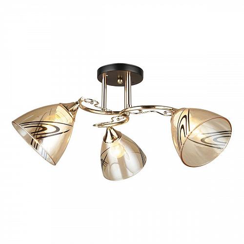 Потолочная люстра IMEX MD.4077-3-S FGD+BK