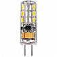 Лампа светодиодная Feron G4 2W 4000K прозрачная LB-420 25448 - фото №2