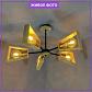 Потолочная люстра Seven Fires Sherlas SF3334/5C-BK-AB-WD - фото №4