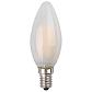 Лампа светодиодная филаментная ЭРА E14 5W 4000K матовая F-LED B35-5W-840-E14 frost Б0027926 - фото №1