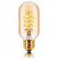 Лампа светодиодная филаментная диммируемая E27 5W 2200К золотая 057-387 - фото №1