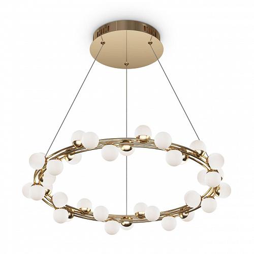 Подвесная светодиодная люстра Maytoni Tessara MOD081PL-L50G3K