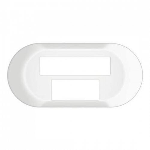 Лицевая панель Legrand Celiane коммутатора на 6 портов RJ45 белая 068254