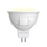 Лампа светодиодная Uniel GU5.3 6W 3000K матовая LED-JCDR 6W/WW/GU5.3/FR PLP01WH UL-00002424