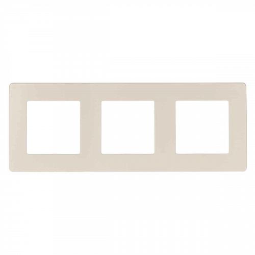 Рамка 3-постовая ЭРА 12 сатин слоновая кость 12-5103-02 Б0052520