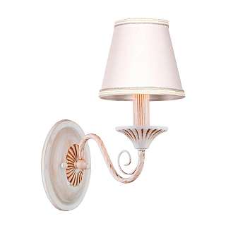 Бра с одним плафоном кремового цвета