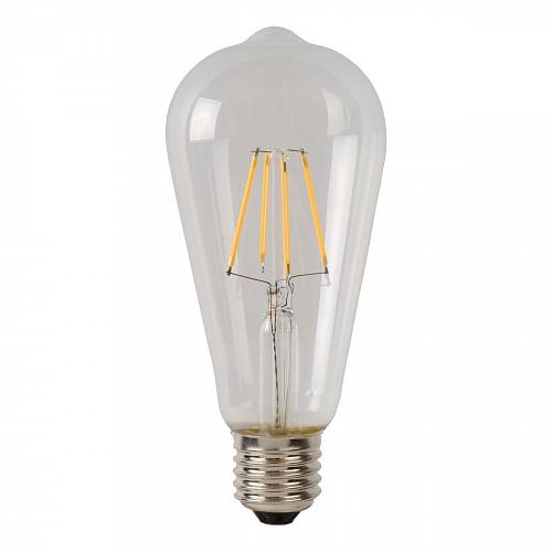 Лампа светодиодная диммируемая Lucide E27 5W 2700K прозрачная 49015/05/60