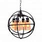 Подвесная люстра Lumina Deco Stradi LDP 11509-4 BK - фото №4