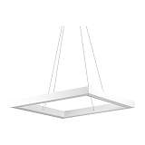 Подвесной светодиодный светильник Ideal Lux Oracle D60 Square Bianco 245683