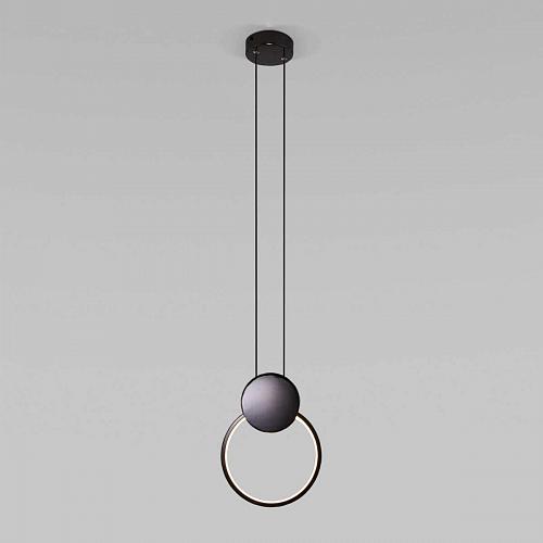 Подвесной светодиодный светильник Eurosvet Style 50217/1 LED черный жемчуг