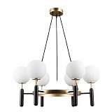 Подвесная люстра Elvan LU-22024/6-E14-BrBlWh