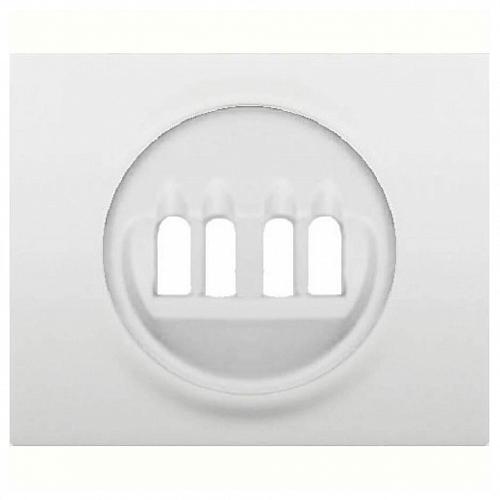 Лицевая панель Legrand Galea Life двойной розетки акустических систем белая 771025