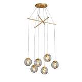 Подвесная люстра Vitaluce V4828-8/6S