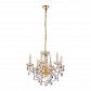 Подвесная люстра Lumina Deco Eliza LDP 7026-6 SL+GD - фото №1