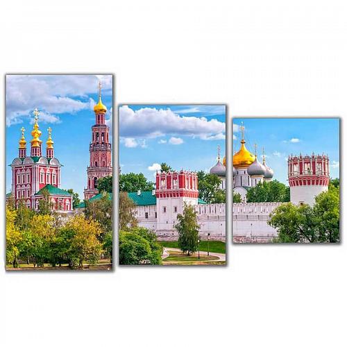 Мини модульная картина Золотые купола Toplight 55х94см TL-MM1010