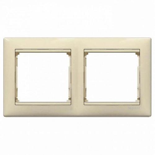 Рамка 2-постовая Legrand Valena слоновая кость 774352