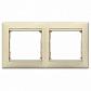 Рамка 2-постовая Legrand Valena слоновая кость 774352 - фото №1