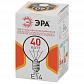 Лампа накаливания ЭРА E14 40W прозрачная ДШ 40-230-E14-CL Б0039136 - фото №3