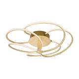 Потолочный светодиодный светильник Globo Wave 67823-40D1G