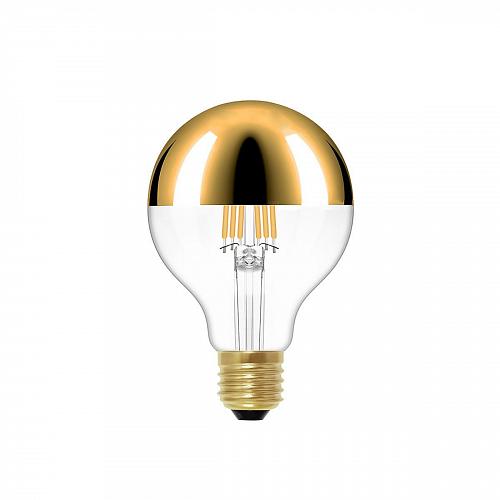 Лампа светодиодная Loft IT E27 6W 2700K золотая G80LED Gold