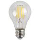 Лампа светодиодная филаментная ЭРА E27 9W 4000K прозрачная F-LED A60-9W-840-E27 Б0019015 - фото №1