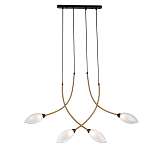 Подвесная люстра Indigo Fiore 13001/4P Black V000141