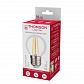 Лампа светодиодная филаментная Thomson E27 7W 4500K шар прозрачная TH-B2092 - фото №2