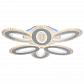 Потолочная светодиодная люстра Profit Light 8080/3+3 WHT - фото №1