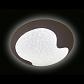Потолочный светодиодный светильник Ambrella light Orbital Crystal Sand FS1223 WH 48W D400 - фото №2