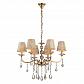 Подвесная люстра Ideal Lux Pantheon SP6 Oro 088068 - фото №1