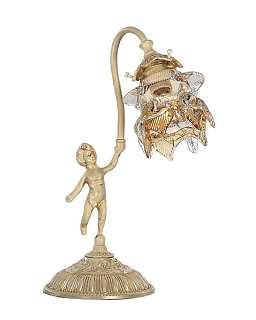 Декоративные настольные лампы цвета слоновой кости