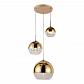 Подвесная люстра Lumina Deco Veroni LDP 1029-3 GD - фото №1
