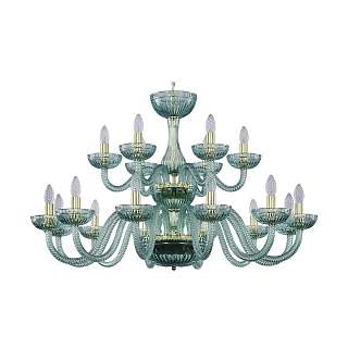 Большие люстры бирюзового цвета