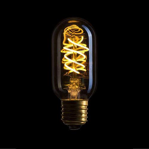 Лампа светодиодная филаментная E27 5W прозрачная 056-953