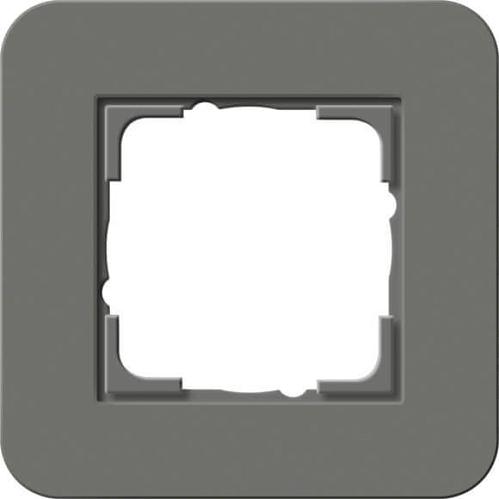 Рамка 1-постовая Gira E3 темно-серый/антрацит 0211423